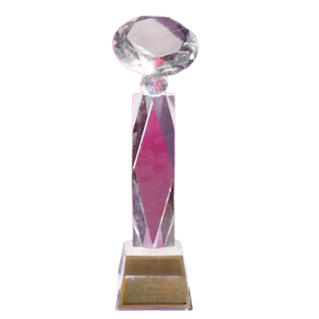 10 inch Crystal Trophy