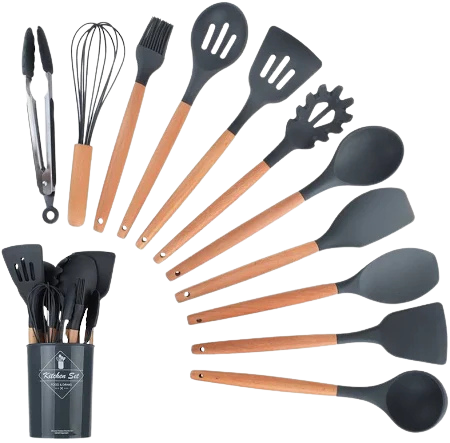 12Pcs Silicone Utensils set