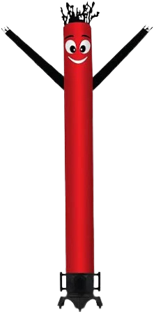 Red inflatable tube man