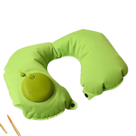 U Shape Inflatable Foldable Travel Pillow
