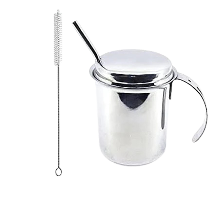 Stainless Steel Handle Tumbler or Straw Sipper