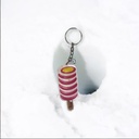 Ice Cream Silicone Keychain