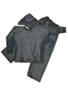 Black raincoat