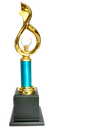 Diamond metal trophy (Large-14.5")