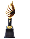 Wings metal trophy (Large-14.5")