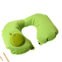 U Shape Inflatable Foldable Travel Pillow
